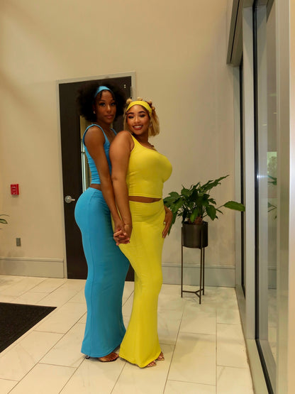 Blue Guava Maxi Skirt Set
